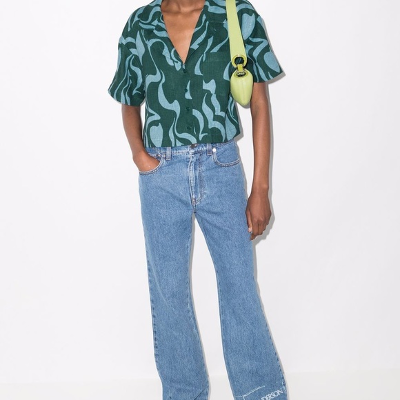 Reformation Linen Shirt NWT - Picture 3 of 4